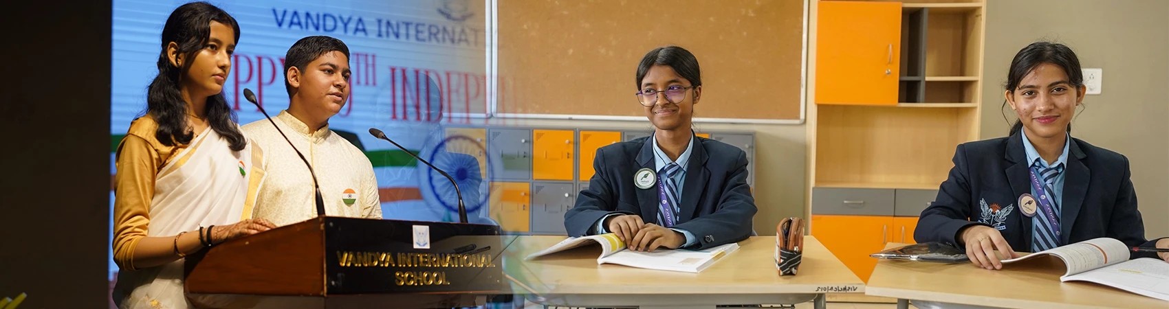 Vandya International School speack